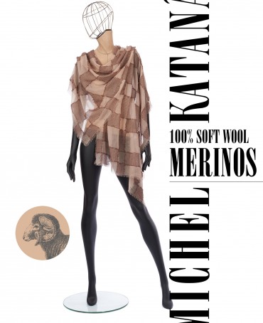 Палантин Унисекс CutTQ.W40_24DMW-1.1/NUCA